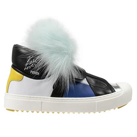 fendi blue sneakers|Fendi light blue sneakers women.